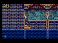 une photo d'Ã©cran de Deep Duck Trouble sur Sega Master System